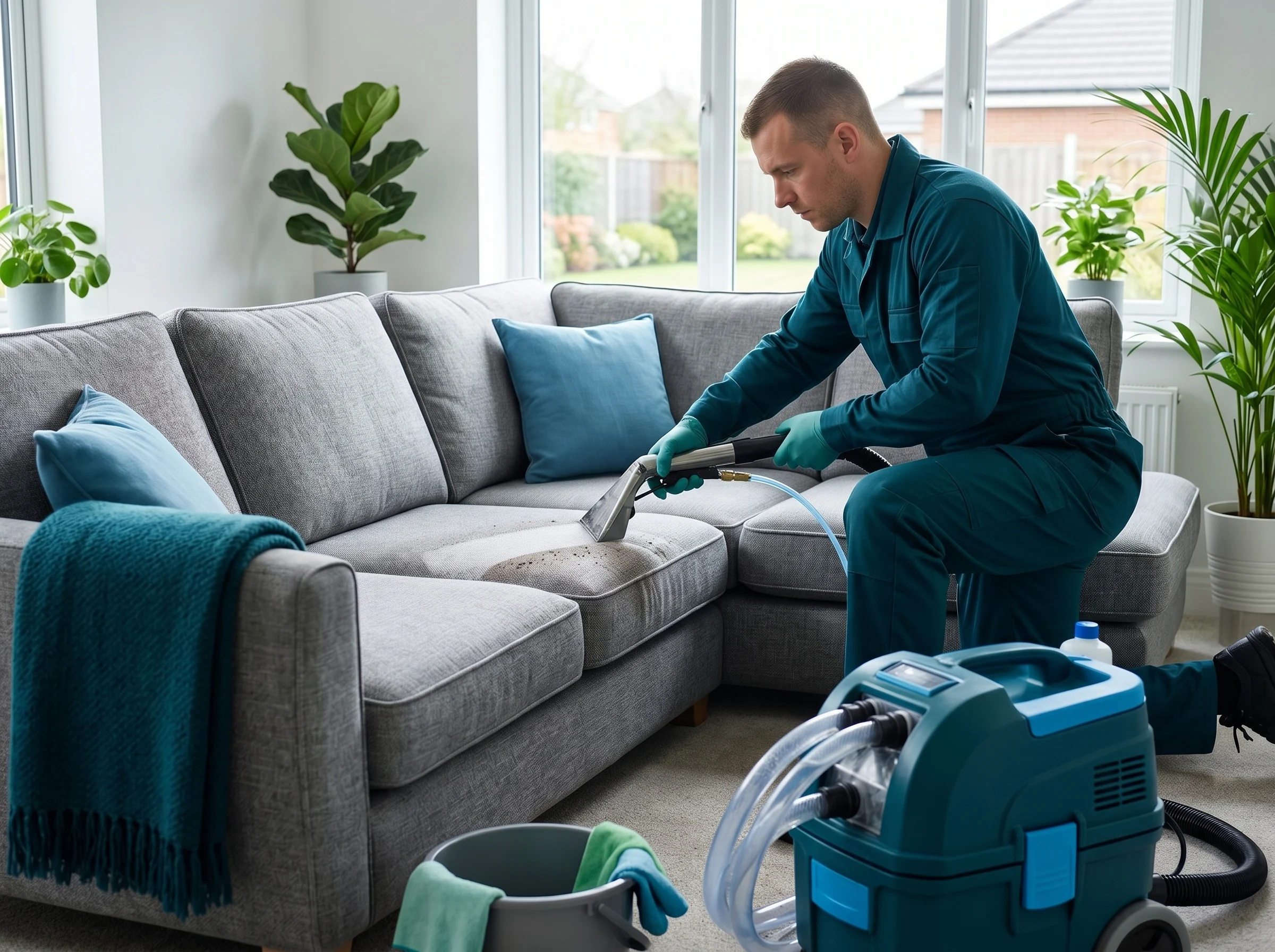 Upholstery cleaning